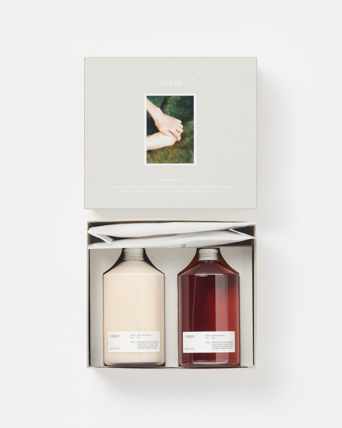 YOBEK シャンプー & ヘアトリートメント セット SHAMPOO & TREATMENT GIFT SET – Yobek