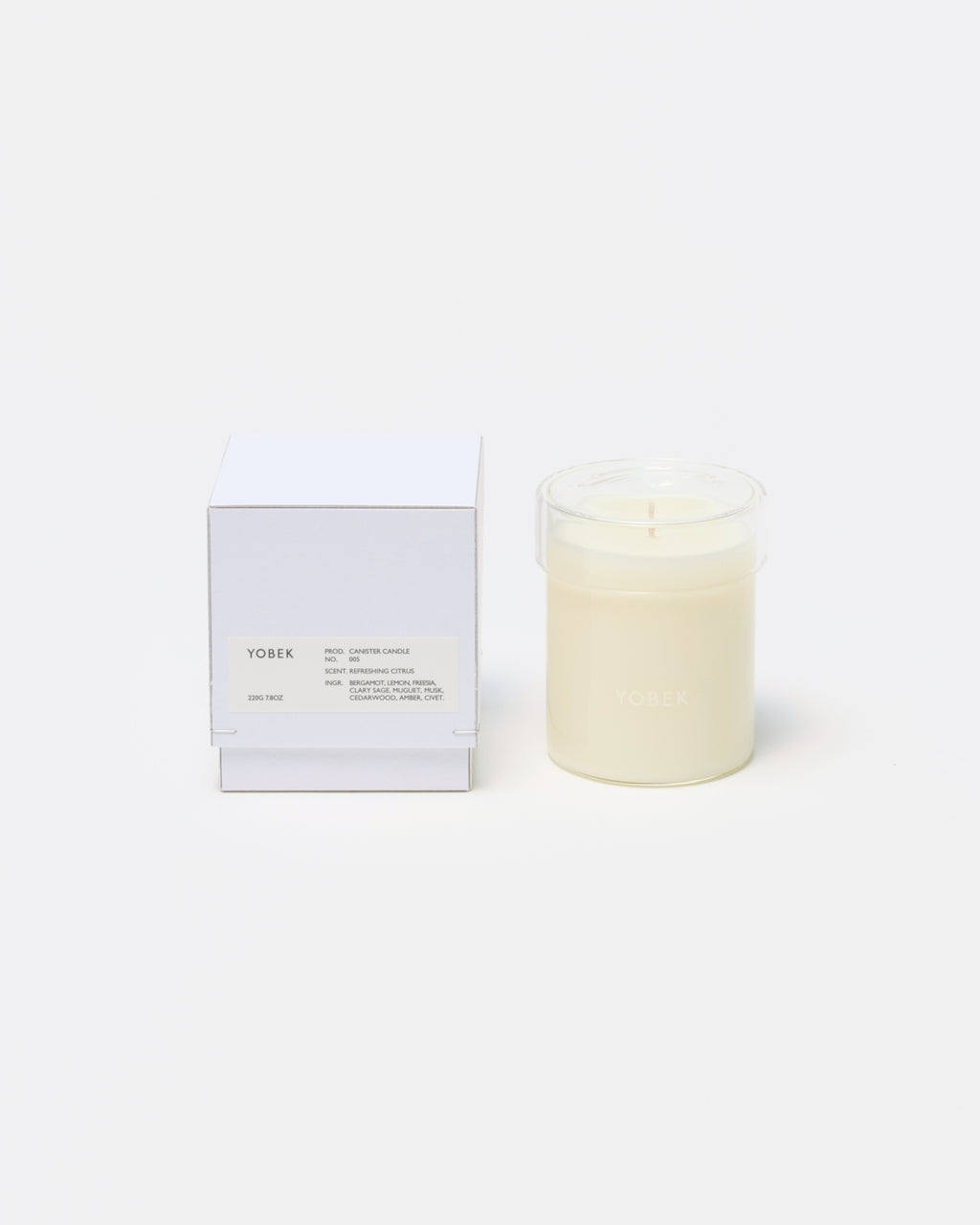 キャンドル YOBEK CANISTER CANDLE CIBONE BIOTOP CANISTER CANDLE – YOBEK